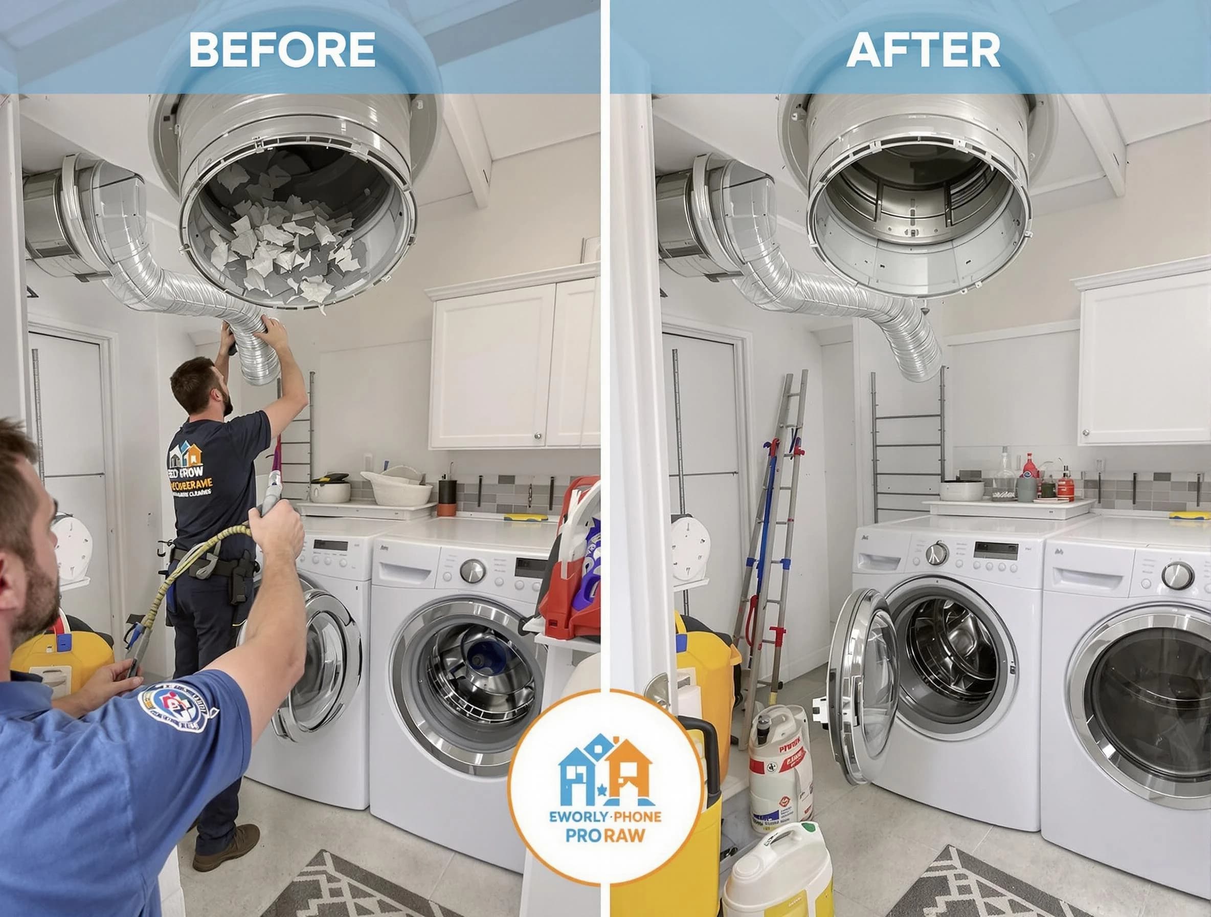 Residential dryer vent cleaning by Shrewsbury Dryer Vent Cleaning in Shrewsbury