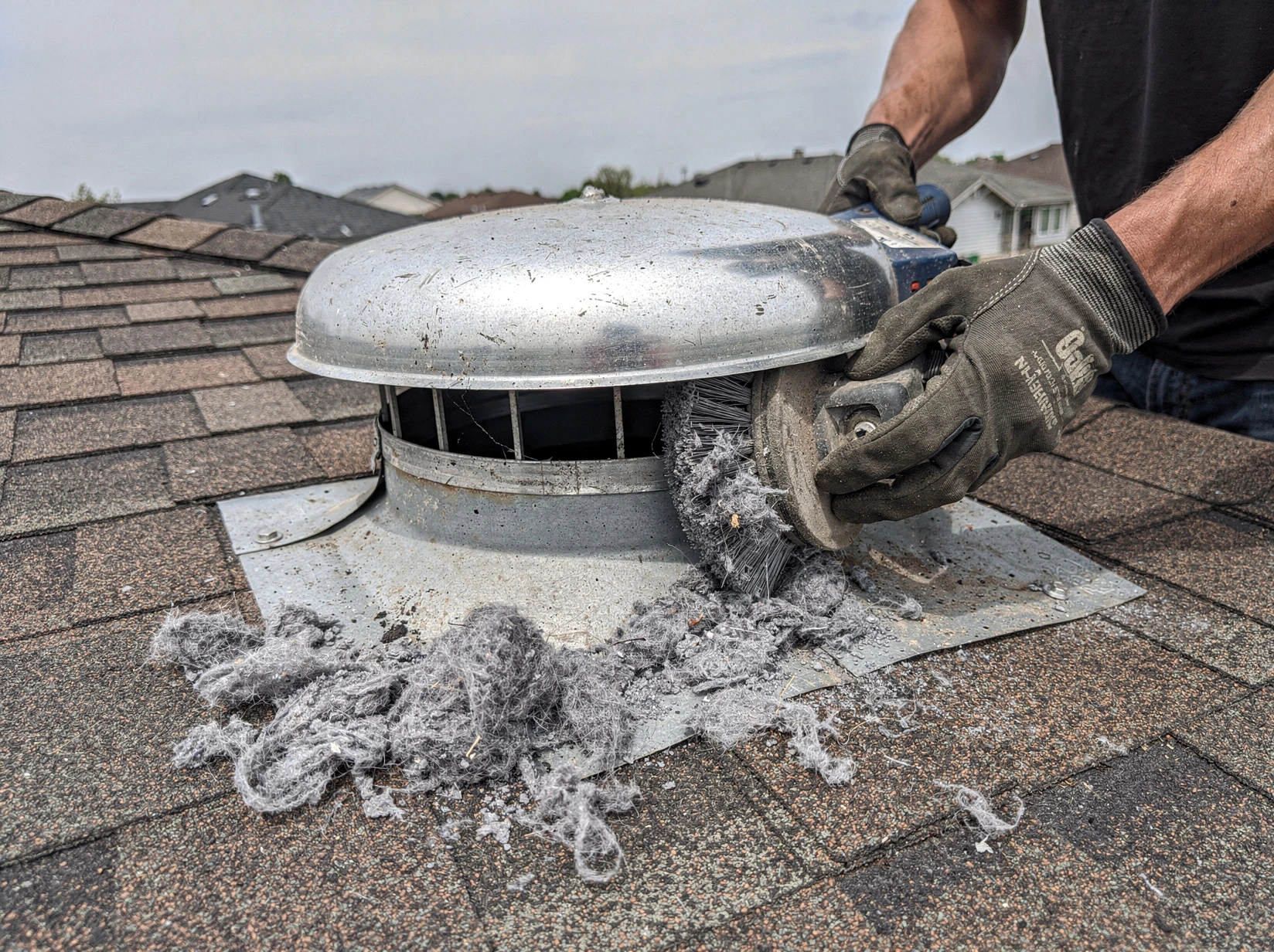 Roof Vent Cleaning service in Shrewsbury, MA