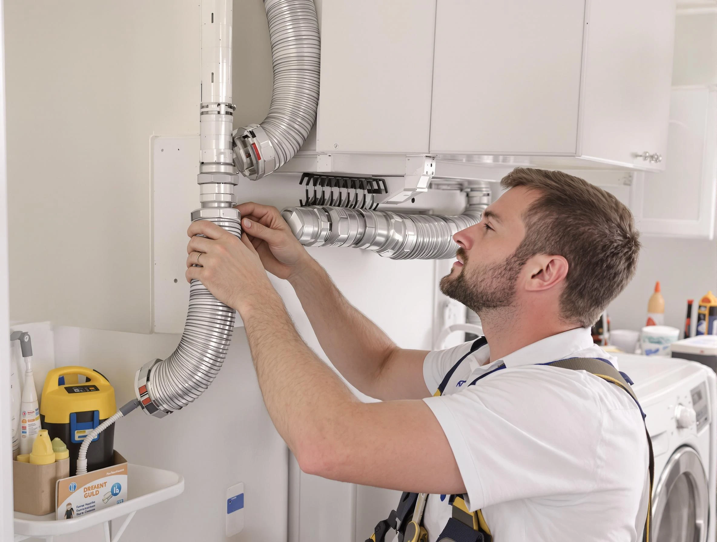Professional dryer vent repair and installation by Shrewsbury Dryer Vent Cleaning in Shrewsbury