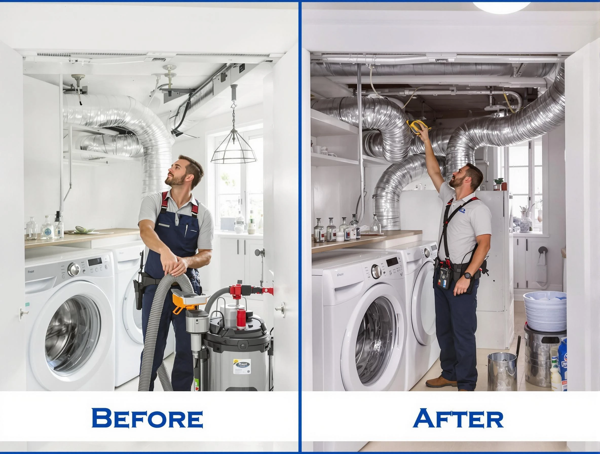 Expert gas dryer vent cleaning by Shrewsbury Dryer Vent Cleaning in Shrewsbury
